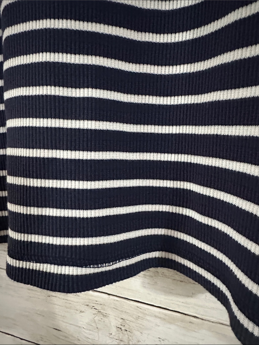 Vintage Y2K U.S. Polo Assn. Striped Ribbed Thermal Long sleeve size Large - Picture 10 of 16